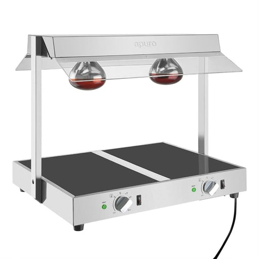 Apuro Food Warmer with Gantry 2x GN 1/1 - HT760-A