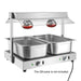 Apuro Food Warmer with Gantry 2x GN 1/1 - HT760-A