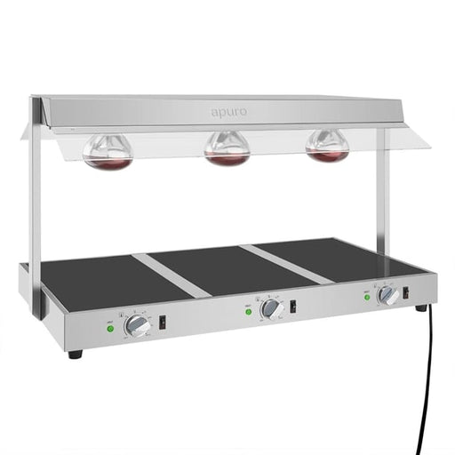 Apuro Food Warmer with Gantry 3x GN 1/1 - HT761-A