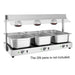 Apuro Food Warmer with Gantry 3x GN 1/1 - HT761-A