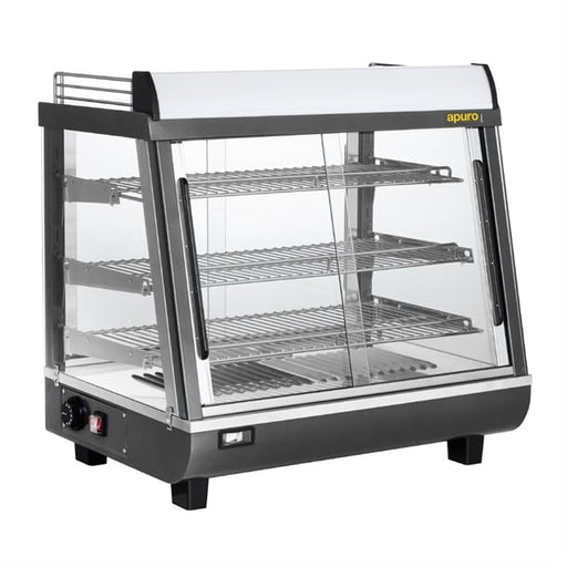 Apuro Front and Rear Door Heated Merchandiser 96Ltr - HW927-A