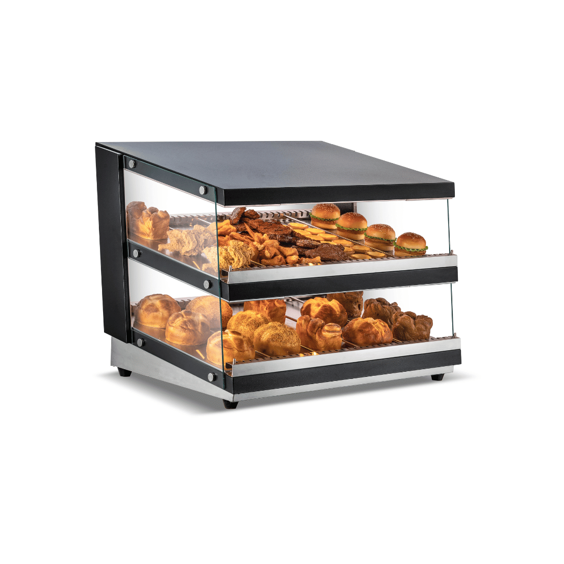 Bonvue Backfill Heated Display Cabinet - HWB2-102