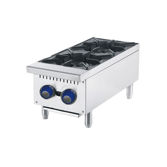 Cookrite 2 Burner Cook Tops W310 X D700 X H333 Cookrite - ATHP-12-2-NG