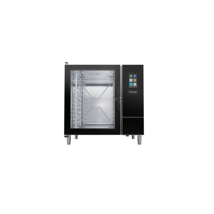 Invoq Electric Hybrid Combi Oven - 10-2/1 GN
