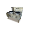 Jasper Double Wok Range(chimney Burner) NG - JA-2CB-N