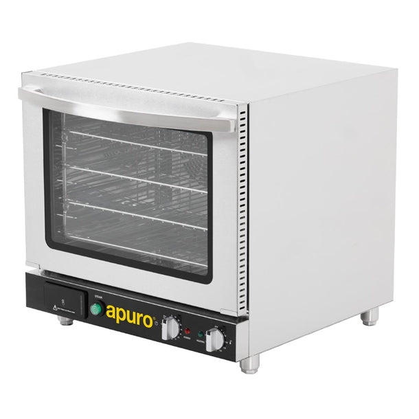 Apuro Bakery Convection Oven with Steam 66Ltr - JA371-A