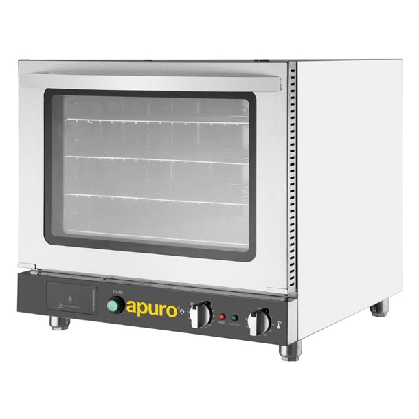 Apuro Bakery Convection Oven with Steam 66Ltr - JA371-A