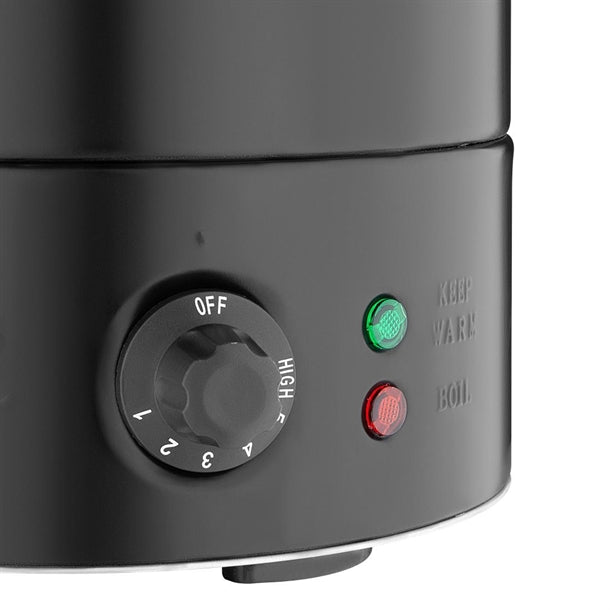 Apuro Energy Saving Water Urn Matt Black 10Ltr - JA861-A