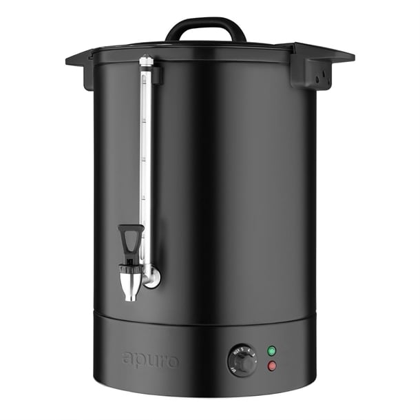 Apuro Energy Saving Water Urn Matt Black 30Ltr - JA863-A