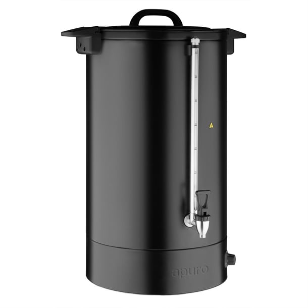 Apuro Energy Saving Water Urn Matt Black 40Ltr - JA864-A
