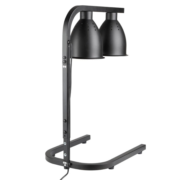 Apuro Infrared Food Warmer Matt Black - JA865-A