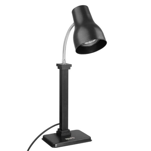 Apuro Heat Lamp Carving Station Matt Black 250W - JA866-A