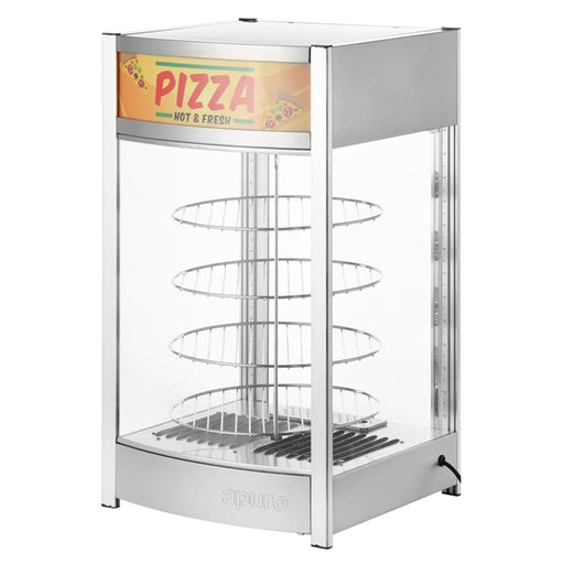 Apuro 4 Tier Heated Pizza Display Merchandiser - JB188-A