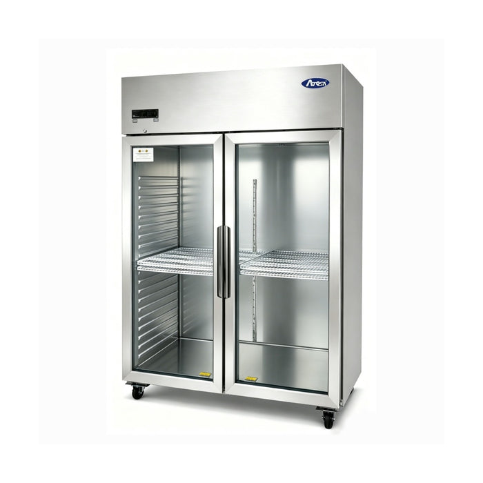 Atosa Double Door Glass Door Display Freezer - JCF80FSGR