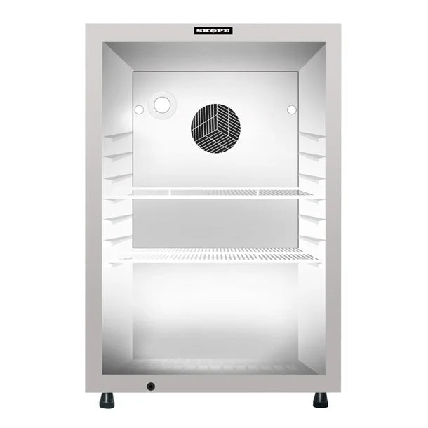 SKOPE Ascend One Glass Door Compact Display Fridge 82L - HB85
