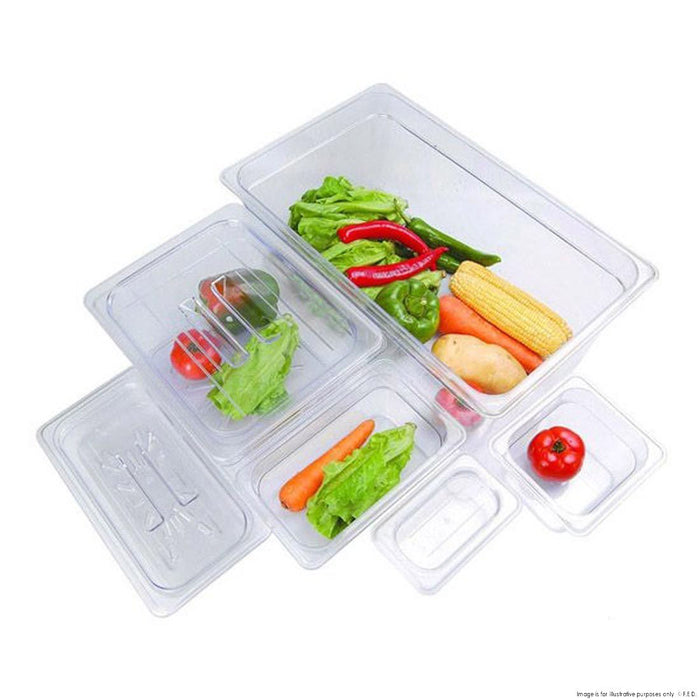 FED Clear Poly 1/3 x 100 mm Gastronorm Pan