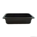 Food tek Black Poly 1/3 x 100 mm Gastronorm Pan - JW-P134B