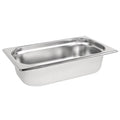 Vogue Stainless Steel Gastronorm Tray 1/4 (65 to 150mm Depths)
