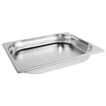 Vogue Stainless Steel Gastronorm Tray 1/2 (20 to 200mm Depths)