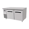Lassele S Series 2 Door Under Bench Freezer 1200mm - LNFT-2B-1200