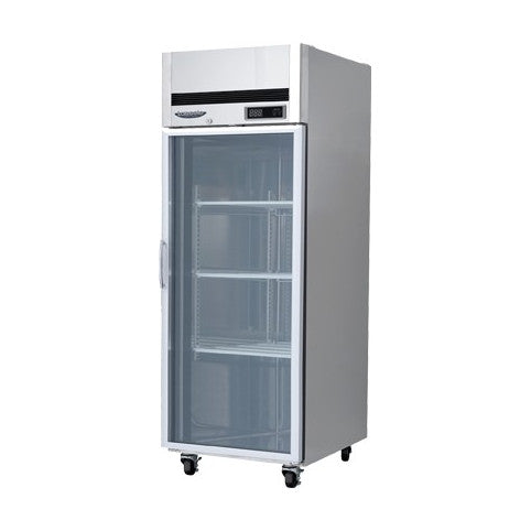 Lassele Deluxe Top Mount 1 Glass Door Upright Fridge 620L - LRT-771G