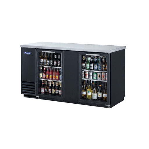 Atosa MBB69 Refrigerated Back Bar Cooler With Glass Door - MBB69