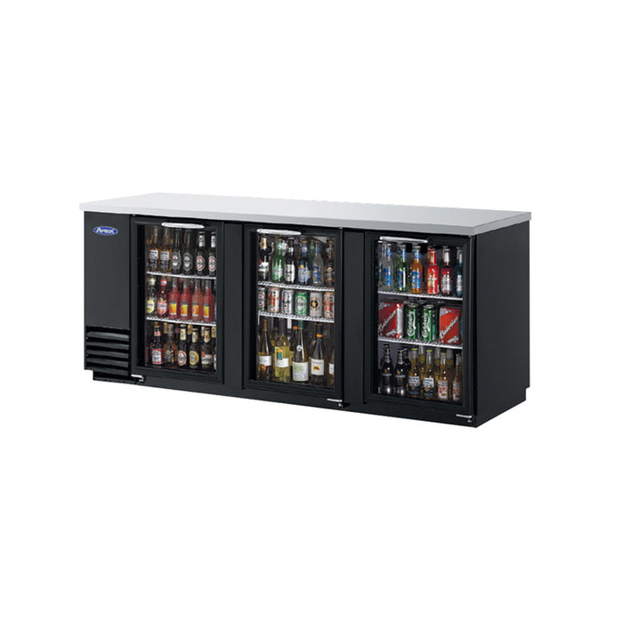 Atosa MBB90 Refrigerated Back Bar Cooler With Glass Door - MBB90