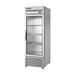 True Refrigeration Upright Foodservice Refrigerator - 1 Full Glass Swing Door - T-23G-HC-FGD01