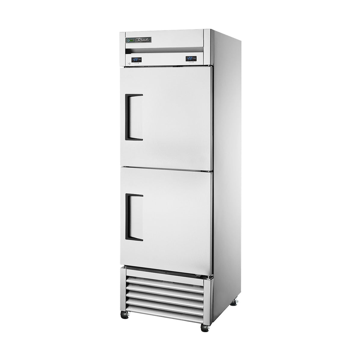 True Refrigeration Upright Foodservice "Dual" Freezer - 2 Half Solid Swing Doors - T-23DF-HC