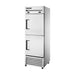 True Refrigeration Upright Foodservice "Dual" Freezer - 2 Half Solid Swing Doors - T-23DF-HC