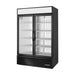 True Refrigeration Upright Retail Merchandiser Freezer - 2 Full Glass Swing Doors - GDM-49F-HC~TSL01