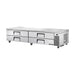 True Refrigeration Under-Equipment Refrigerator - 4 Drawers - TRCB-96-HC