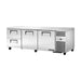 True Refrigeration Deep Undercounter Refrigerator - 2 Drawers + 2 Solid Swing Doors - TUC-93D-2-HC