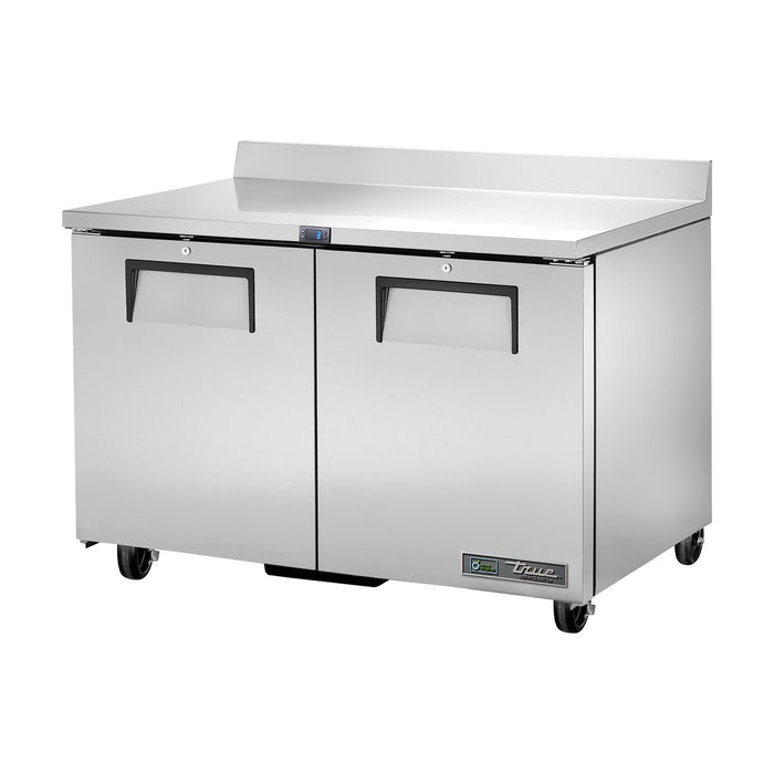 True Refrigeration Worktop Counter Refrigerator - 2 Solid Swing Doors - TWT-48-HC