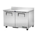 True Refrigeration Worktop Counter Refrigerator - 2 Solid Swing Doors - TWT-48-HC