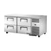 True Refrigeration Deep Undercounter Refrigerator - 4 Drawers - TUC-67D-4-HC