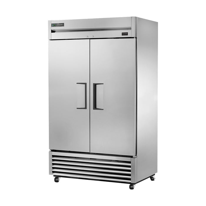 True Refrigeration Upright Foodservice Freezer - 2 Full Solid Swing Doors - T-43F-HC