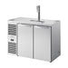 True Refrigeration Keg Chiller / Dispenser - Stainless Steel Ext - 2 Solid Swing Doors - TDR48-RISZ1-L-S-SS-2