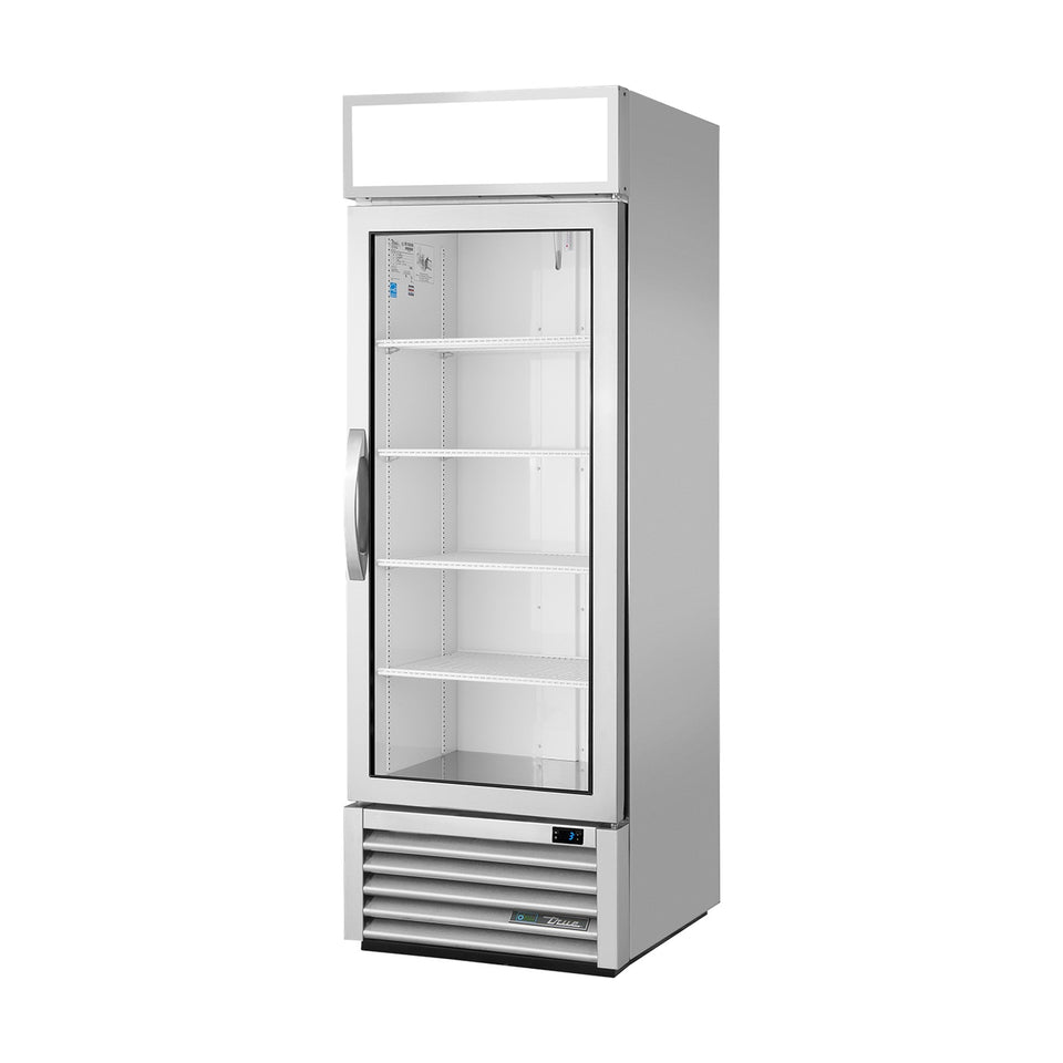 True Refrigeration Upright Retail Merchandiser Refrigerator - 1 Full Glass Swing Door - GDM-23-HC~FGD01
