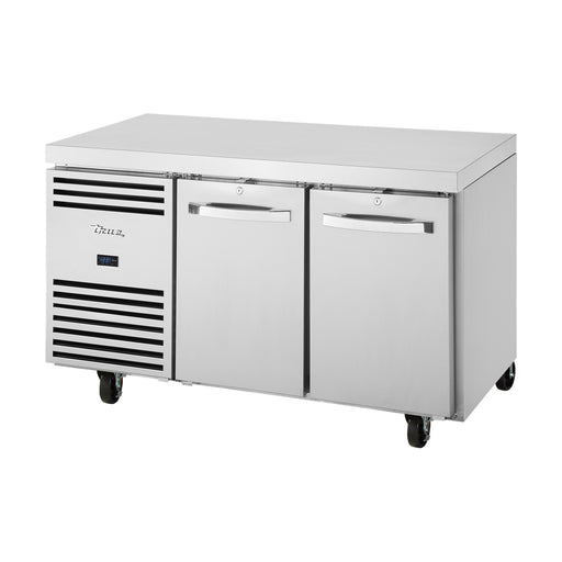 True Refrigeration 1/1 GN Counter Freezer - 2 Section - TCF1/2-CL-SS-DL-DR