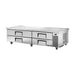 True Refrigeration Under-Equipment Refrigerator - 4 Drawers - Extended top - TRCB-82-84-HC