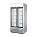 True Refrigeration Upright Retail Merchandiser Refrigerator - 2 Full Glass Slide Doors - GDM-33-HC-LD