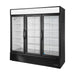True Refrigeration Upright Retail Merchandiser Refrigerator - 3 Full Glass Swing Doors - GDM-72-HC~TSL01