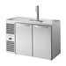 True Refrigeration Keg Chiller / Dispenser - Stainless Steel Ext - 2 Solid Swing Doors - TDR52-RISZ1-L-S-SS-2