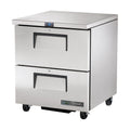 True Refrigeration Undercounter Foodservice Freezer - 2 Drawers - TUC-27F-D-2-HC