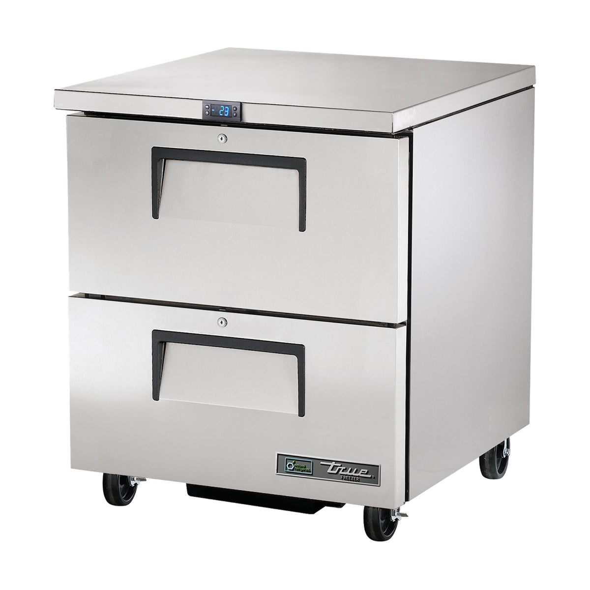 True Refrigeration Undercounter Foodservice Freezer - 2 Drawers - TUC-27F-D-2-HC