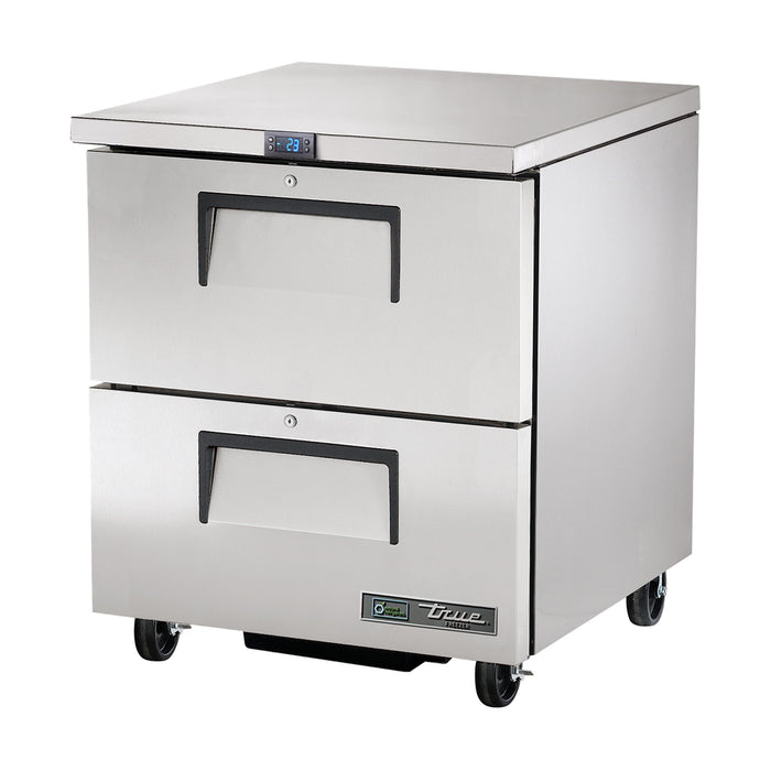 True Refrigeration Undercounter Foodservice Freezer - 2 Drawers - TUC-27F-D-2-HC