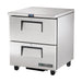 True Refrigeration Undercounter Foodservice Freezer - 2 Drawers - TUC-27F-D-2-HC