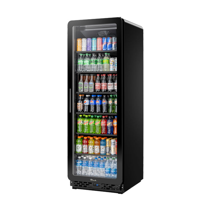 True Refrigeration Contemporary Visual Merchandiser - 1 Glass Swing Door - CVM-24-HC