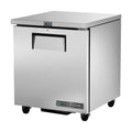 True Refrigeration Undercounter Foodservice Freezer - 1 Solid Swing Door - TUC-27F-HC